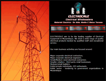 Tablet Screenshot of electrocruz.co.za